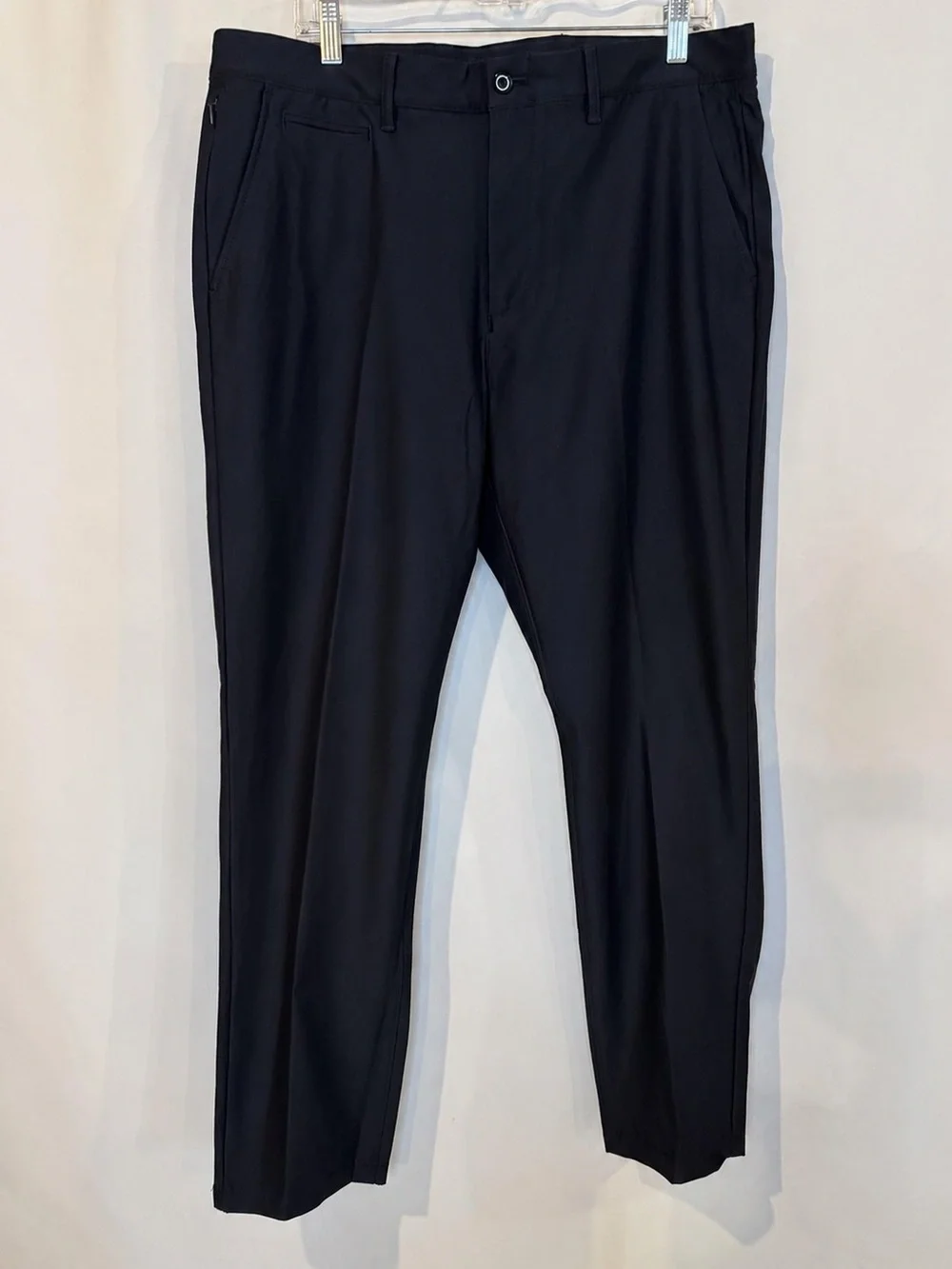 J.Crew 1040 Athletic Tapered-fit tech pant in darkest indigo navy